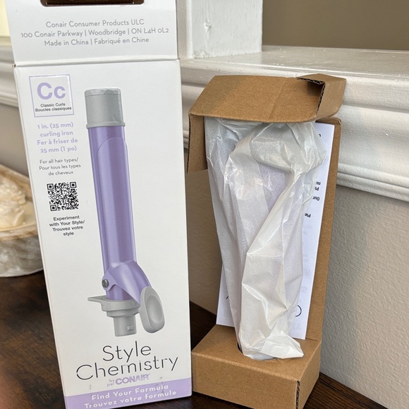 Conair Style Chemistry Lavender Curling Iron - Picture 2 of 5